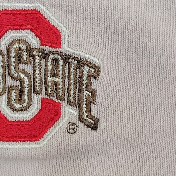 Vintage Ohio State Buckeyes Polo Shirt Large 22x28 Striped - Picture 14 of 15